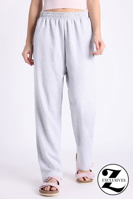 Zivame 2 Mile Fashion Knit Poly Loungewear Bottom - Grey mel — image 2